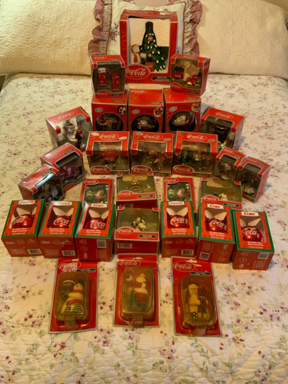COCA-COLA CHRISTMAS ORNAMENTS